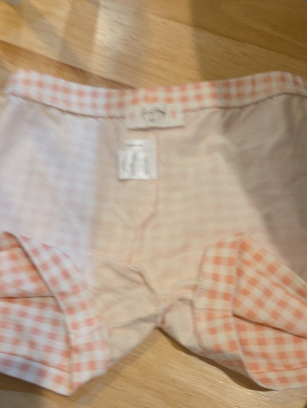 SweetHoney New without Tags Girls Light Pink & White Elastic-Waist Soft Shorts - Picture 5 of 8
